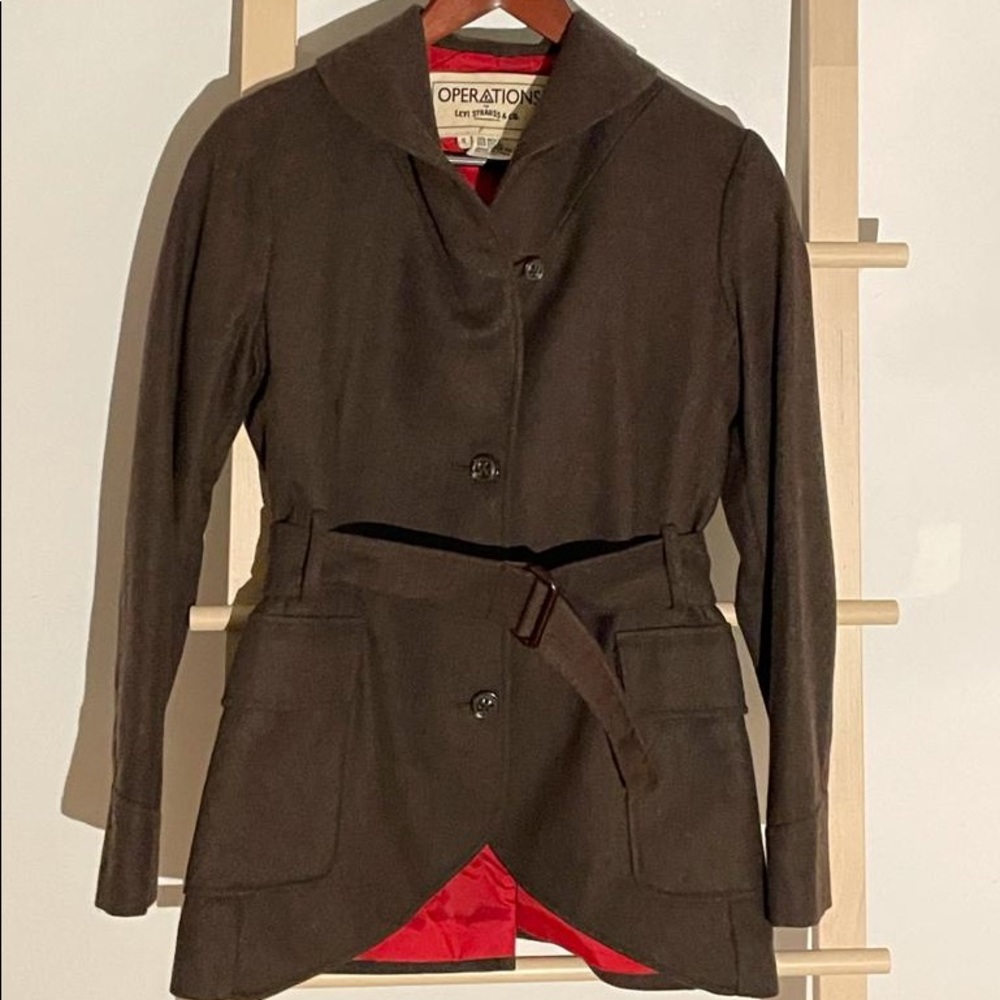Brown Levi’s Wool Jacket - Never Worn - image 3